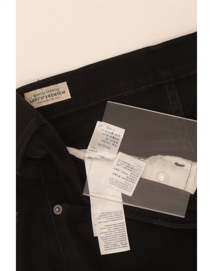 Blagi slim pentru bărbați Levi's W32 L30 bumbac negru
