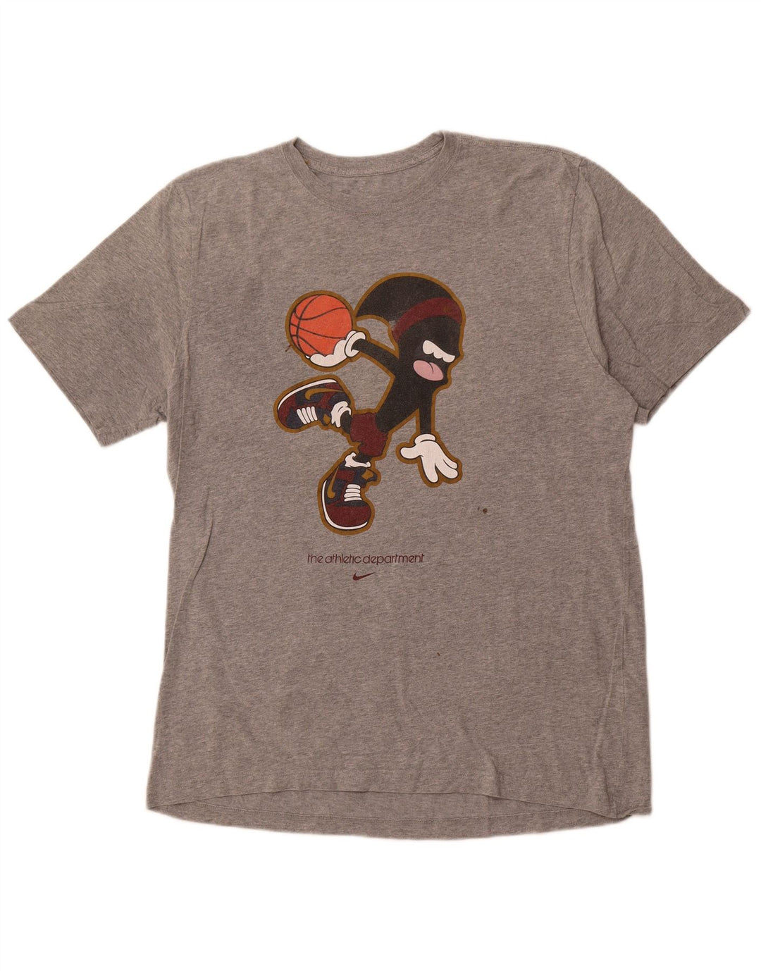 Tricou grafic NIKE Standard Fit Top XL bumbac gri