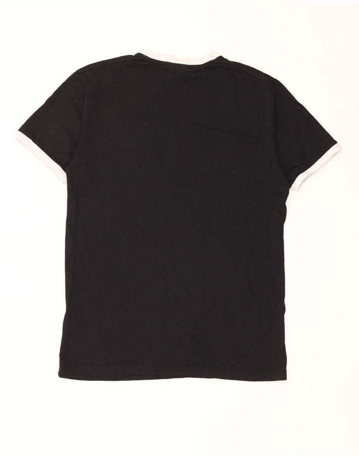 Tricou pentru bărbați Ellesse Top Medium Black Bumbac