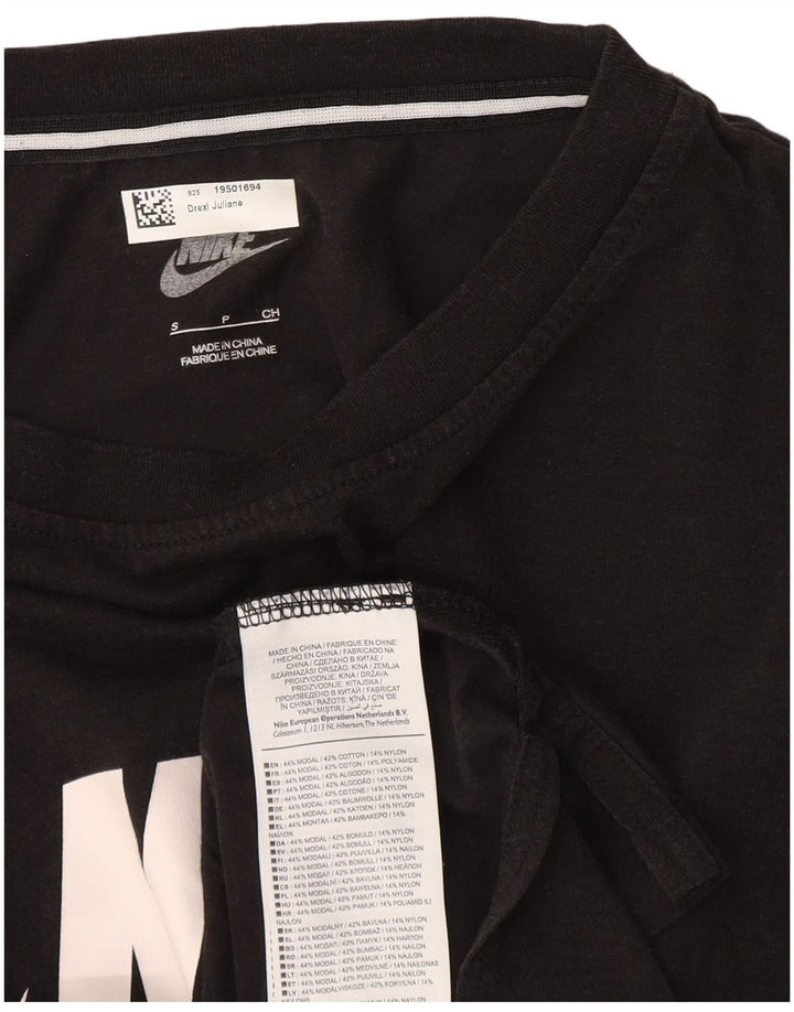Tricou grafic pentru bărbați Nike Top Mic Negru Modal