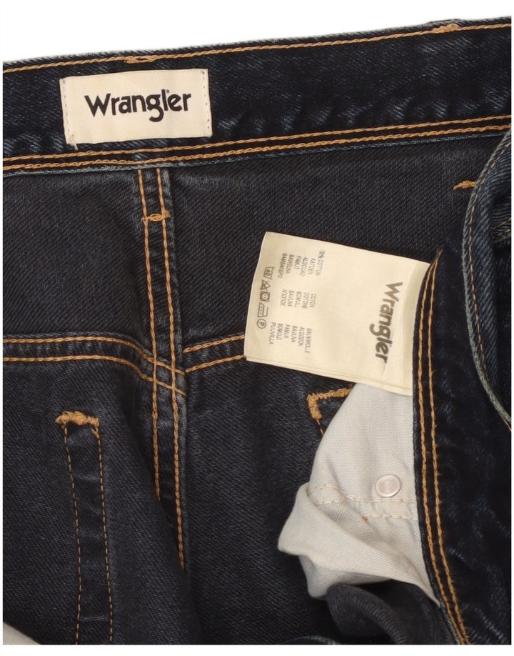 WRANGLER Blugi drepti pentru bărbați W38 L30 bumbac bleumarin