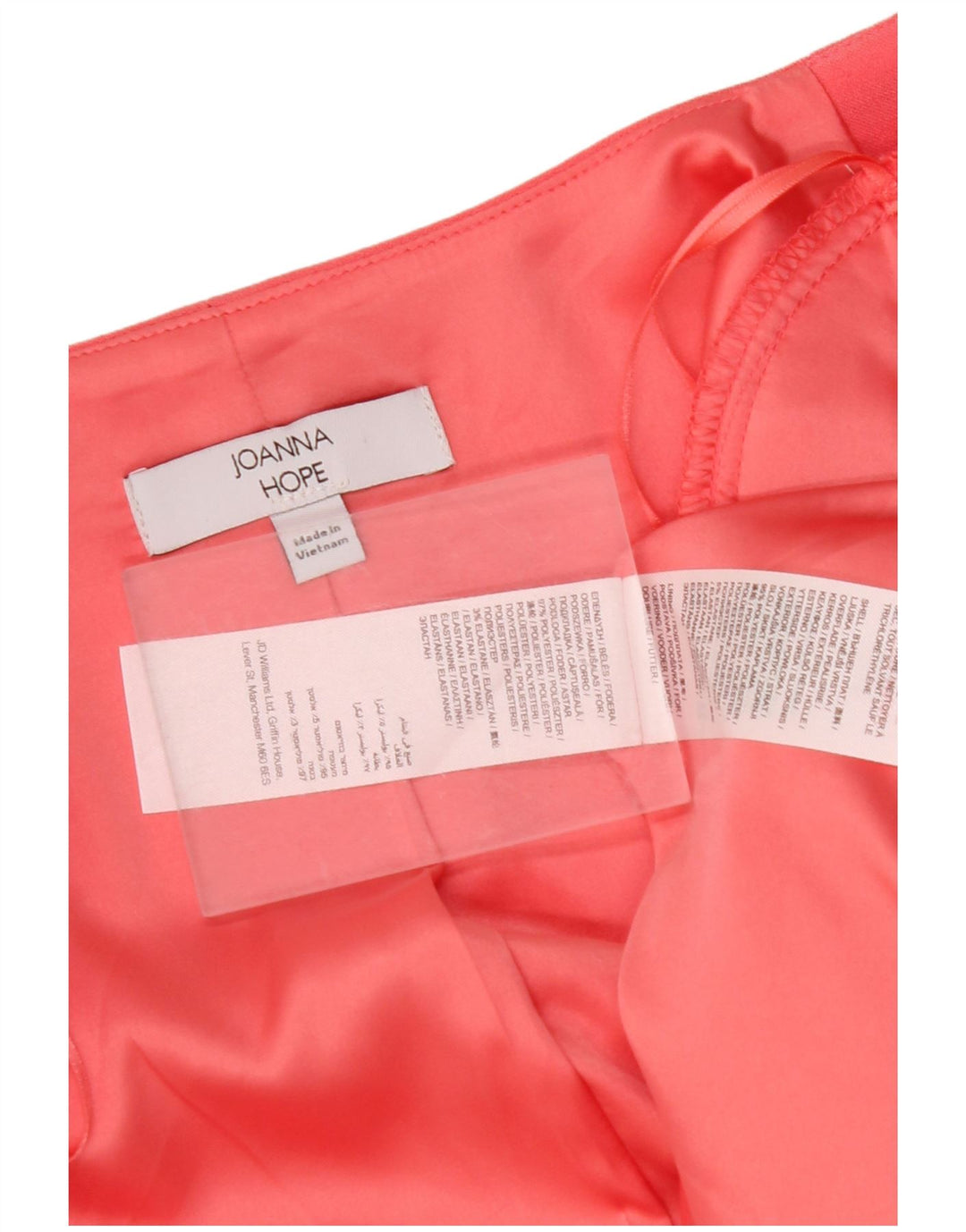 JOANNA HOPE Jachetă pentru femei cu mâneci 3/4 deschise, UK 14, roșu mediu