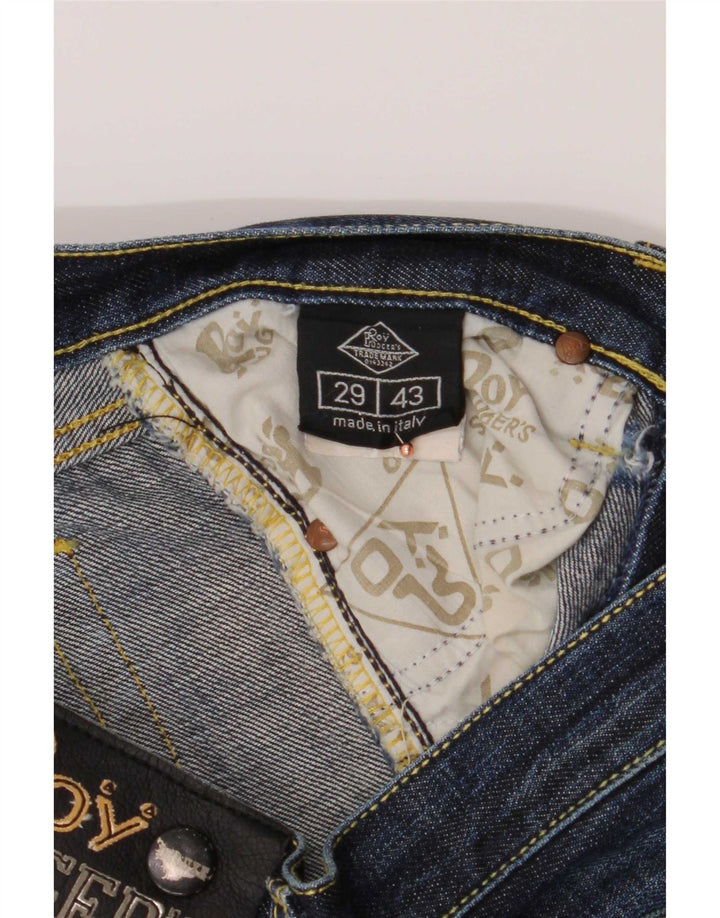 Blugi drepti pentru femei Roy Rogers W29 L31 Bumbac albastru