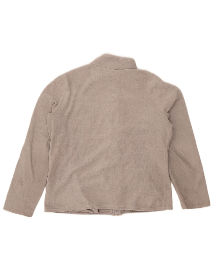 Jachetă fleece pentru femei Marks & Spencer UK 16 mare poliester gri