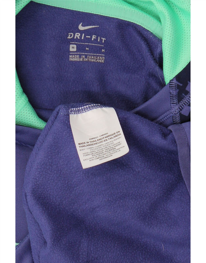 Pulover NIKE Dri Fit Graphic pentru femei UK 14 Medium Purple Geometric