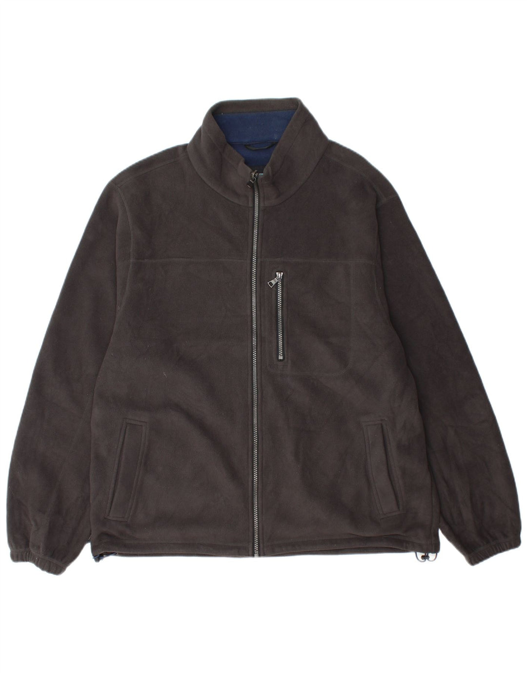 Jachetă fleece pentru bărbați Marks & Spencer UK 42 XL bleumarin poliester