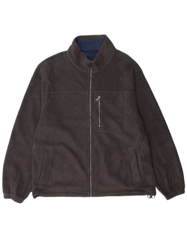 Jachetă fleece pentru bărbați Marks & Spencer UK 42 XL bleumarin poliester