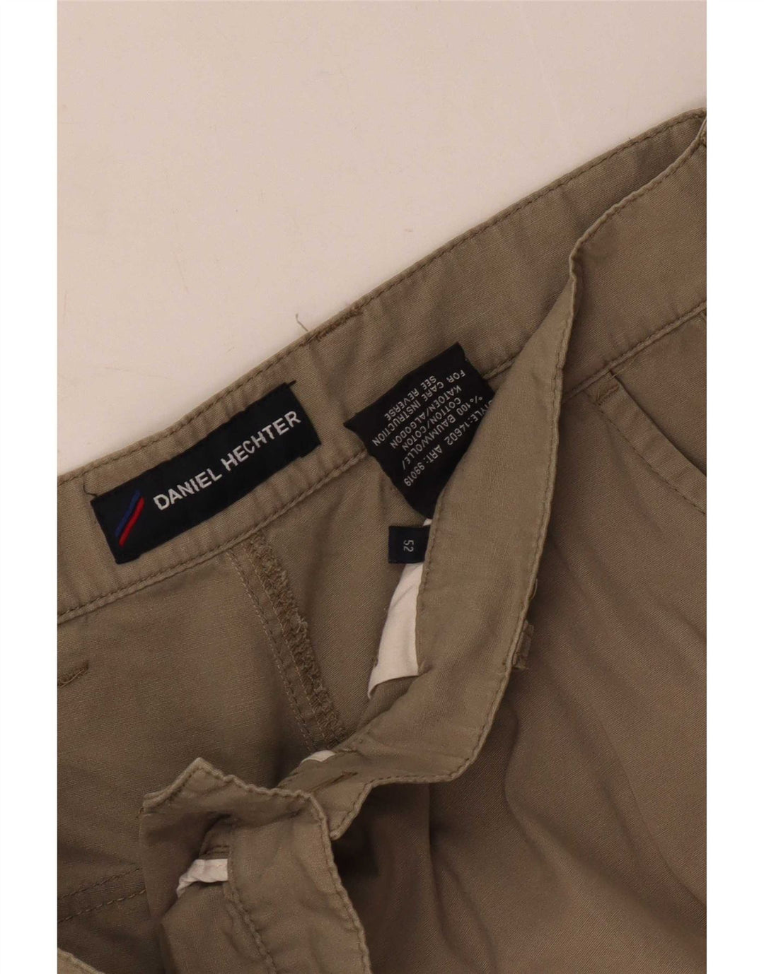 Pantaloni scurți cargo pentru bărbați Daniel Hechter EU 52 XL W34 bumbac bej