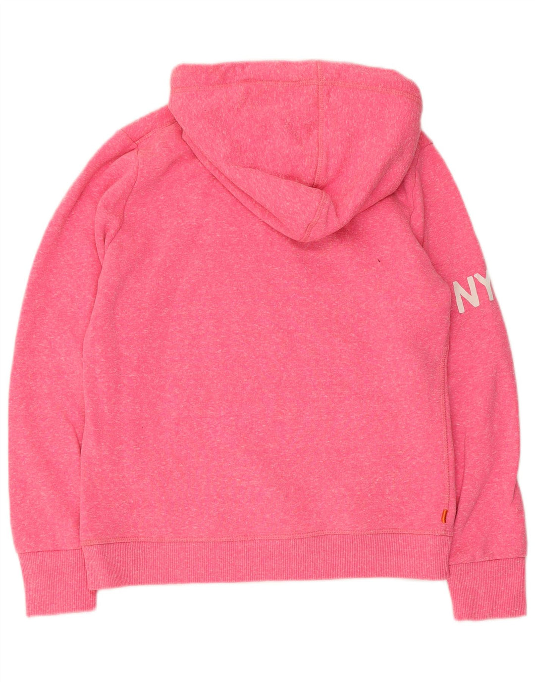 Pulover Superdry pentru damă, cu grafică, UK 14, poliester roz mediu