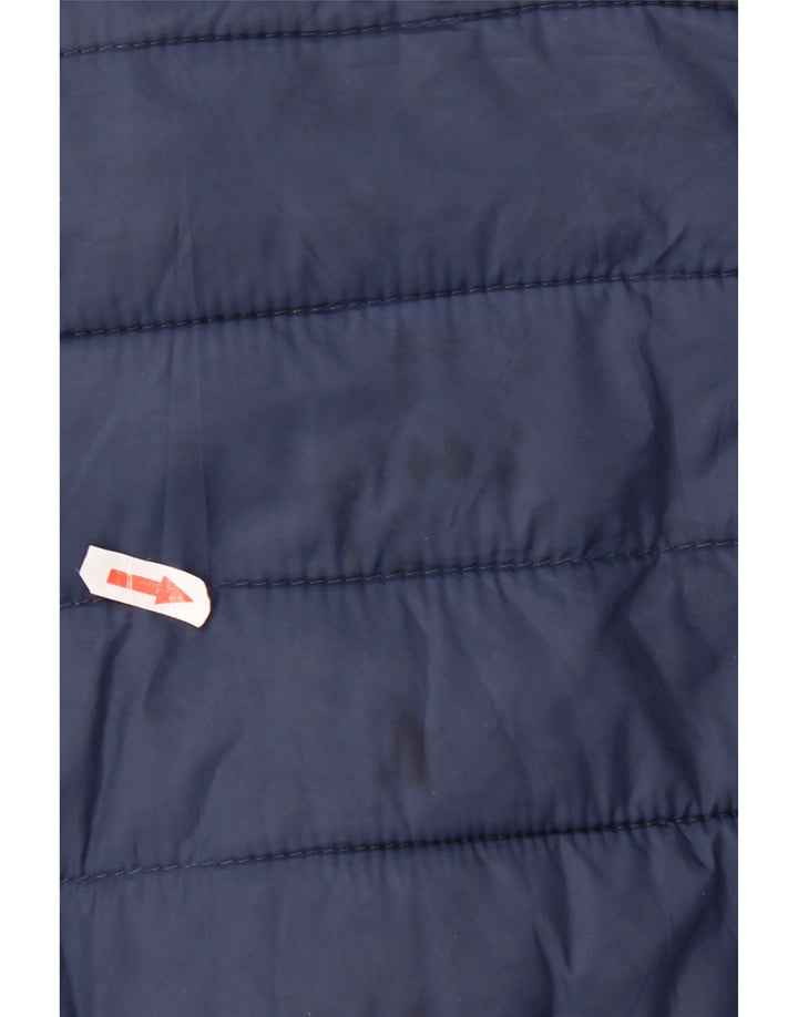 Jachetă căptușită pentru bărbați Superdry UK 40 mare nailon bleumarin