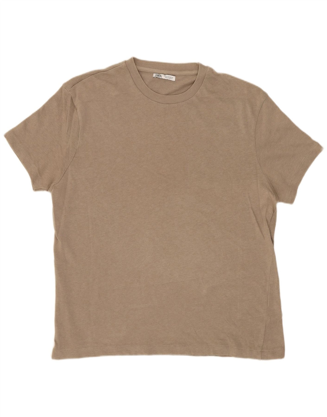 Tricou pentru bărbați Zara Top Medium Gri