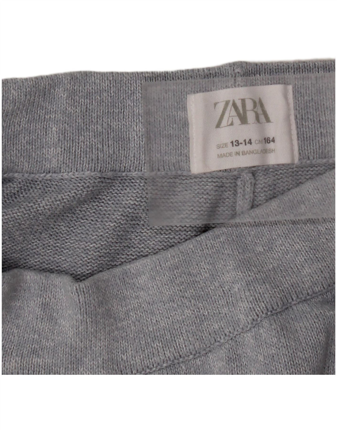 Pantaloni de trening ZARA Fete 13-14 Ani Gri