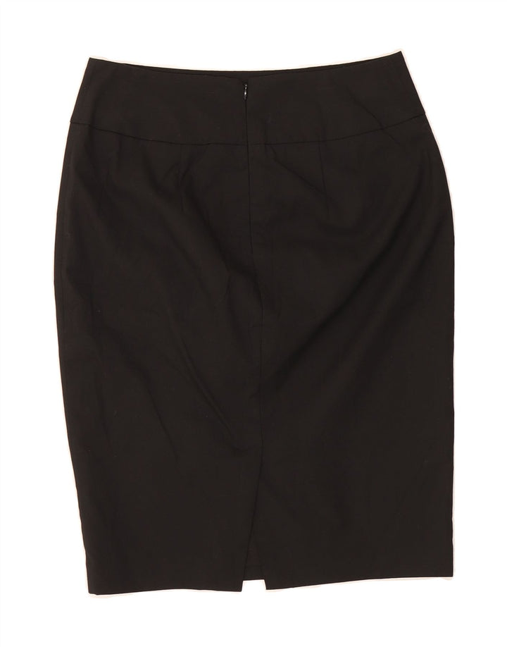 MOSSIMO Womens Pencil Skirt US 6 Small W28  Black Polyester Vintage Mossimo and Second-Hand Mossimo from Messina Hembry 
