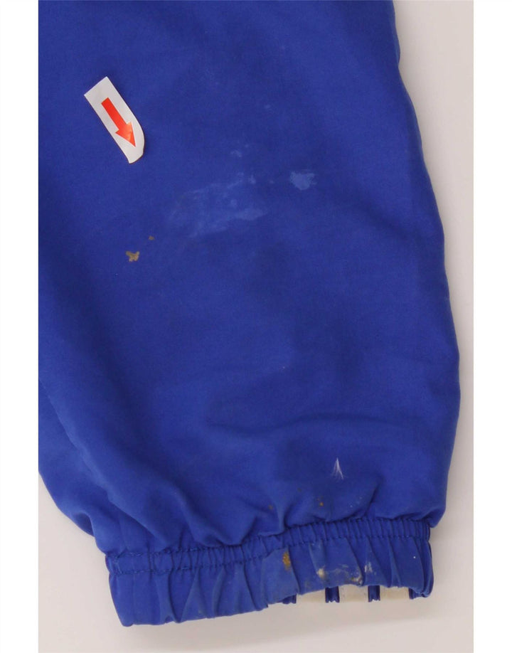 Jachetă de top pentru trening grafic Adidas pentru bărbați Marea Britanie 38/40, albastru mediu, bloc de culoare