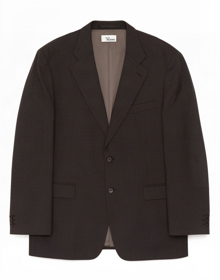Marks & Spencer jachetă pentru bărbați cu 2 nasturi, UK 44 XL, lână nouă, gri