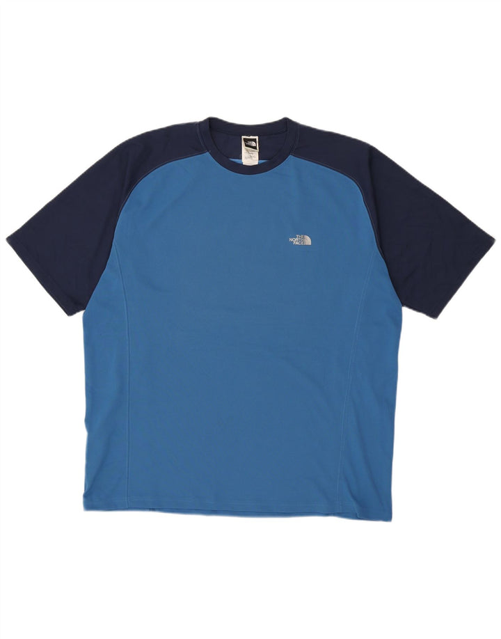 Tricou pentru bărbați THE NORTH FACE Top XL, albastru, poliester color bloc