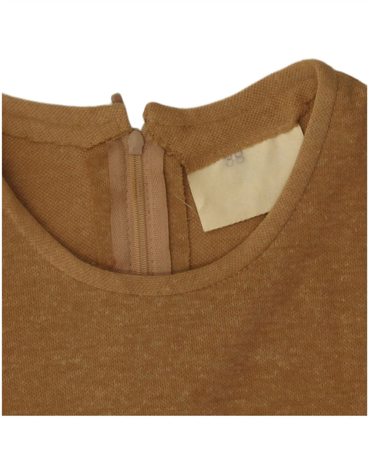 Rochie de damă vintage în linie A IT 38 XS poliester bej
