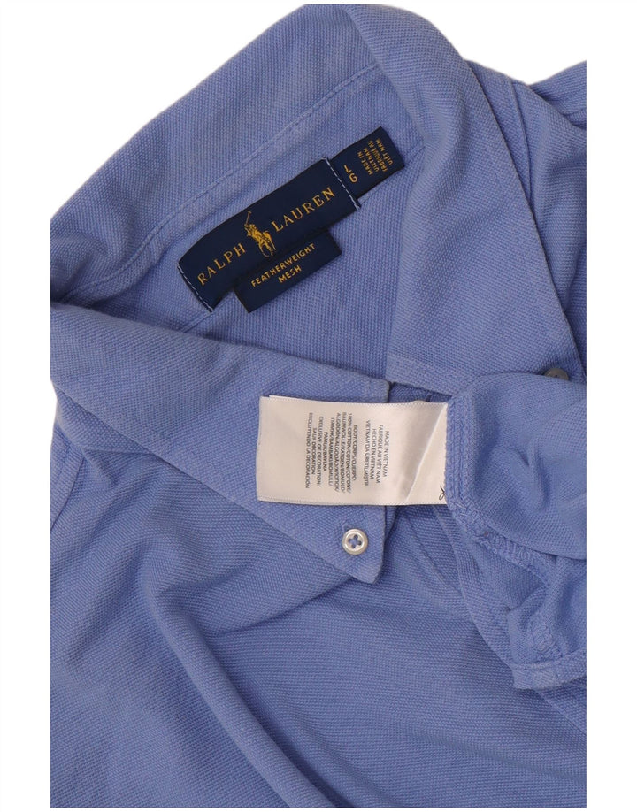 Cămașă pentru bărbați Ralph Lauren, mare, albastru, bumbac