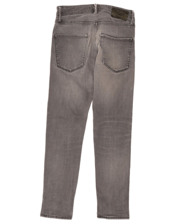Blugi Jack & Jones GLENN Slim pentru bărbați W30 L30 bumbac gri