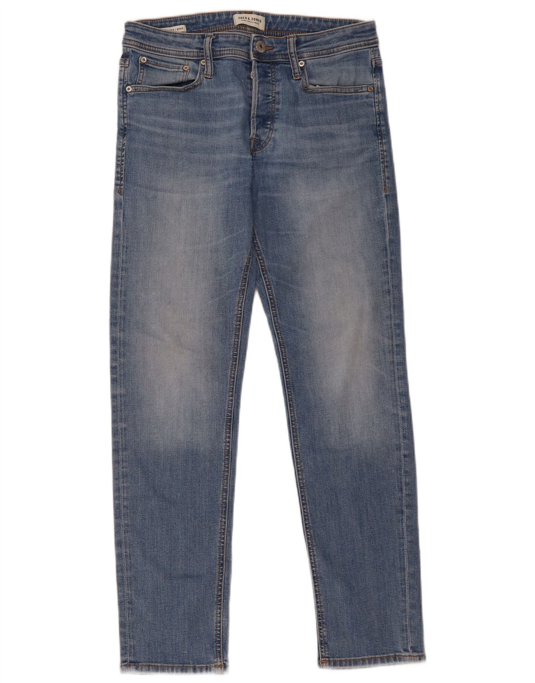 Blugi Jack & Jones Mike Slim pentru bărbați W30 L32 albaștri