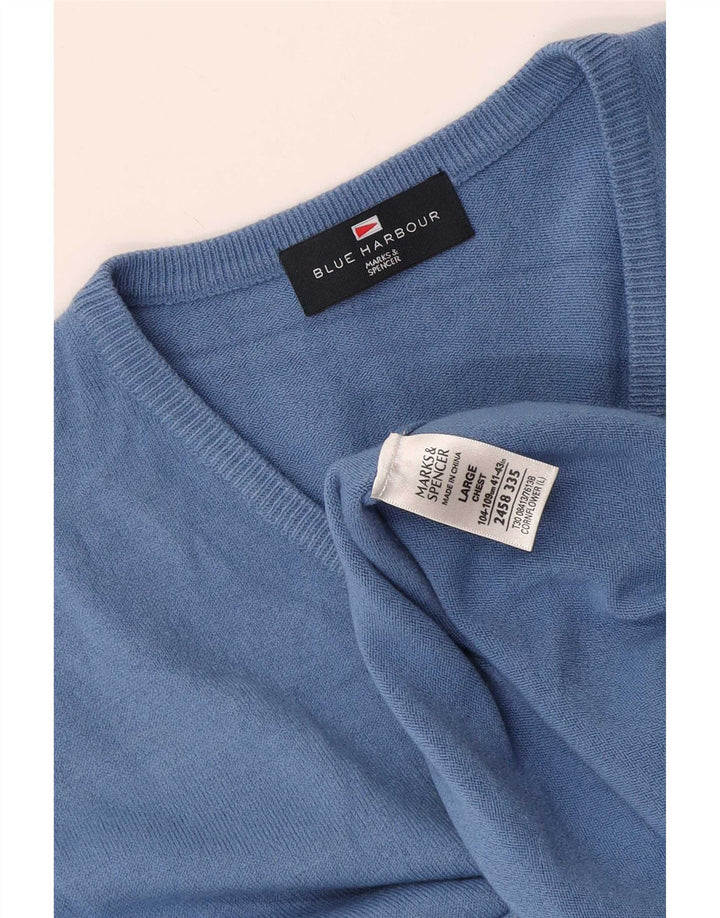 Marks & Spencer Blue Harbour Vest Tank Top mare acrilic pentru bărbați