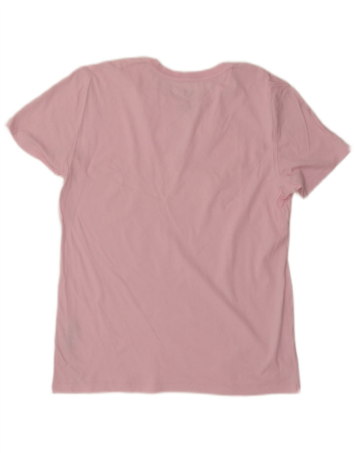 Armani Exchange Tricou Bărbați Top Medium Roz Bumbac