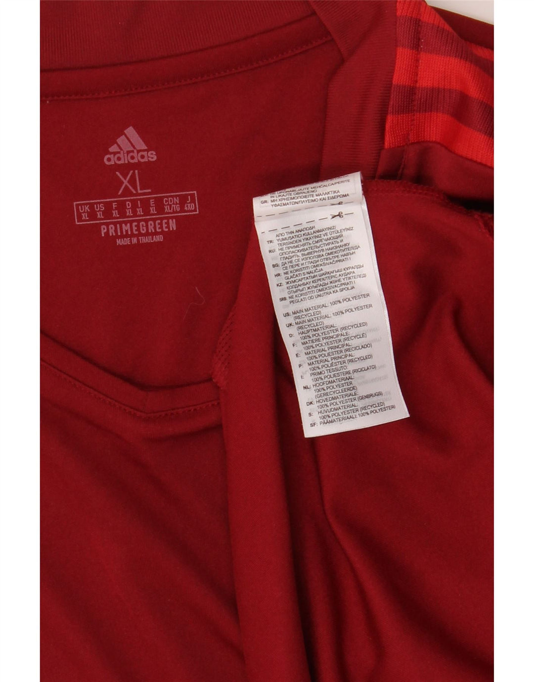 Tricou ADIDAS FC Bayern Munchen pentru bărbați Top XL Bordeaux Poliester