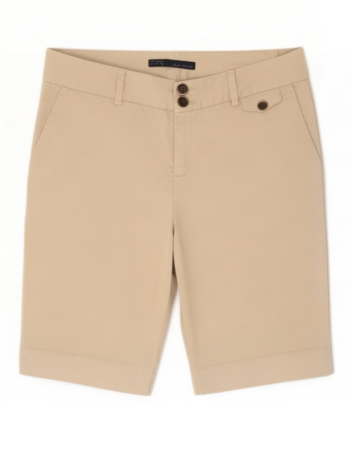 Pantaloni scurți chino pentru femei Zara, mari W32, bej