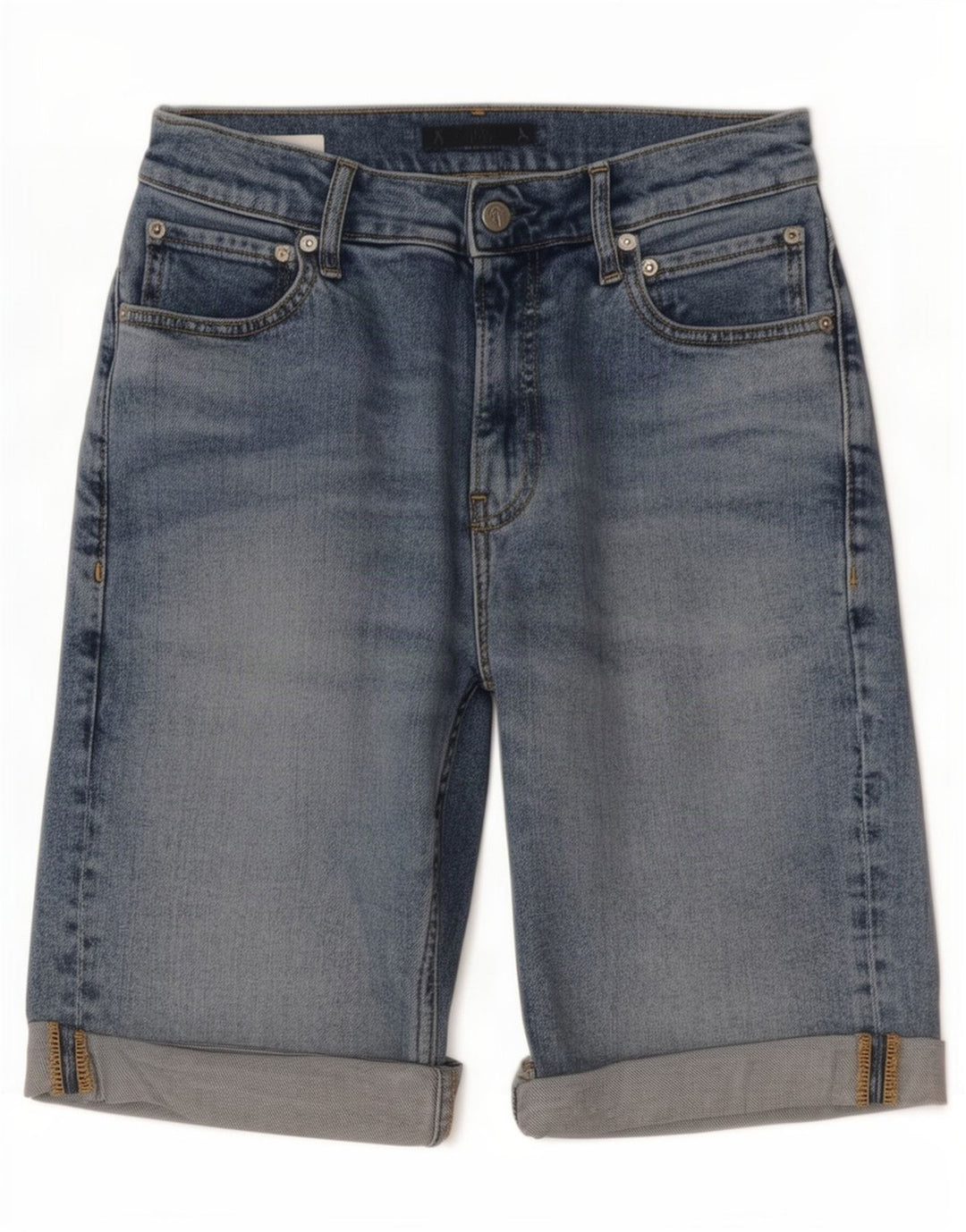 Pantaloni scurți din denim pentru bărbați Calvin Klein W28 Small Blue Bumbac