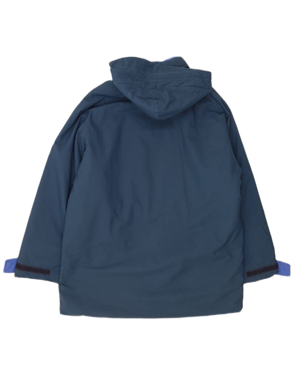 Jachetă Parka Sherpa cu glugă pentru bărbați Murphy & Nye UK 38 Medium Bleumarin