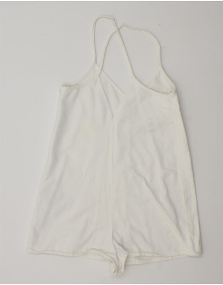 Costum pentru femei ZARA UK 10 Bumbac alb mic