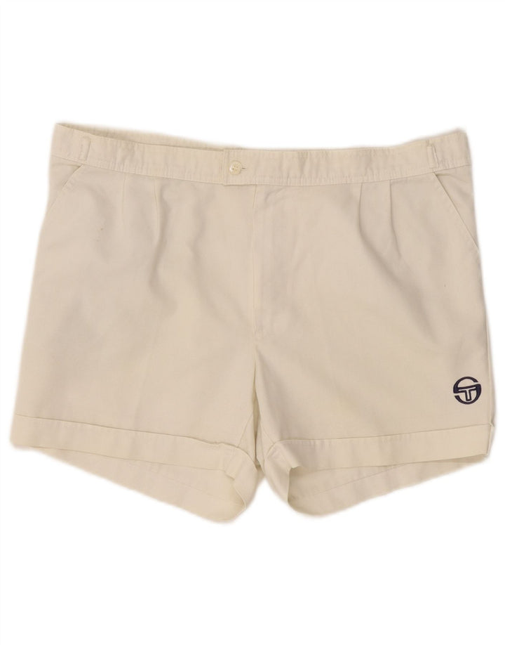 SERGIO TACCHINI Pantaloni scurti chino pentru femei W36 Large Off White