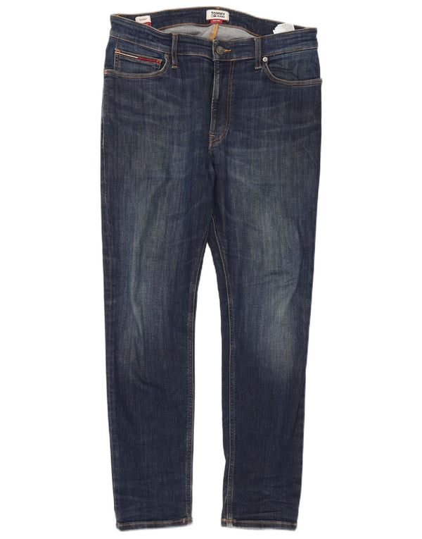 Blugi pentru bărbați Tommy Hilfiger Ryan skinny W34 L30 bumbac bleumarin