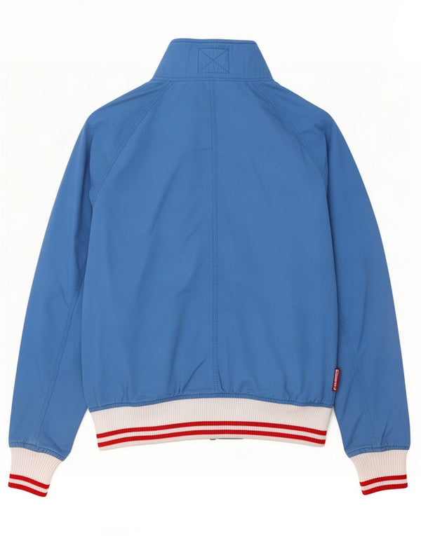 Jachetă Bomber Superdry pentru bărbați UK 38 Medium Blue Colorblock Bumbac