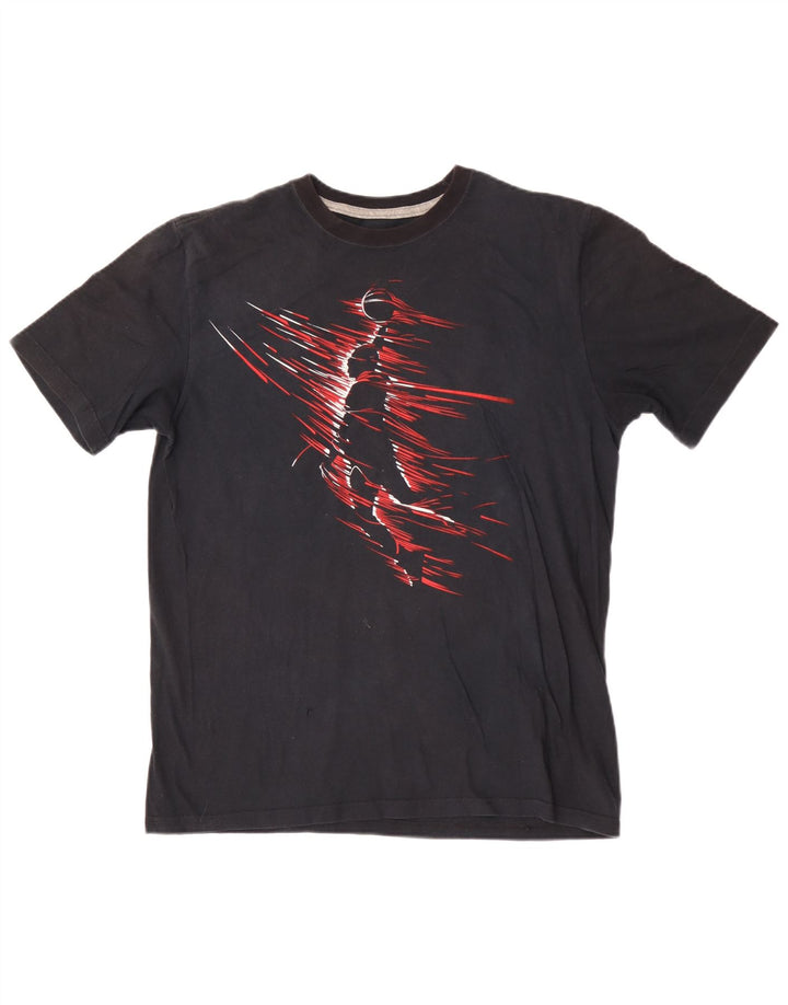 Tricou grafic pentru bărbați Jordan Top Mediu Negru
