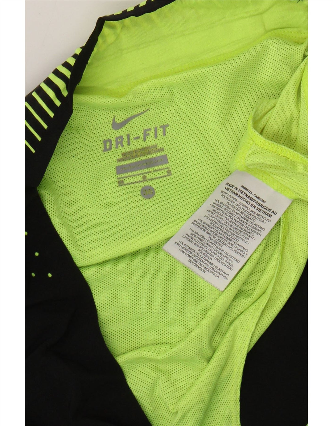 Pantaloni scurți sport Nike Dri Fit pentru bărbați, poliester mediu negru