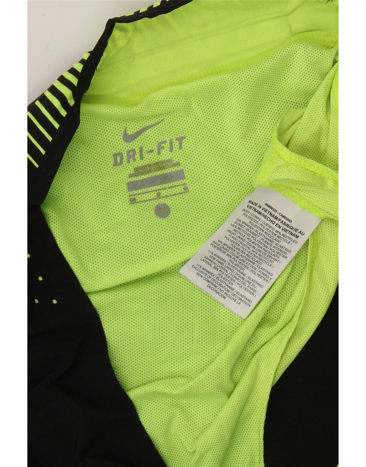 Pantaloni scurți sport Nike Dri Fit pentru bărbați, poliester mediu negru