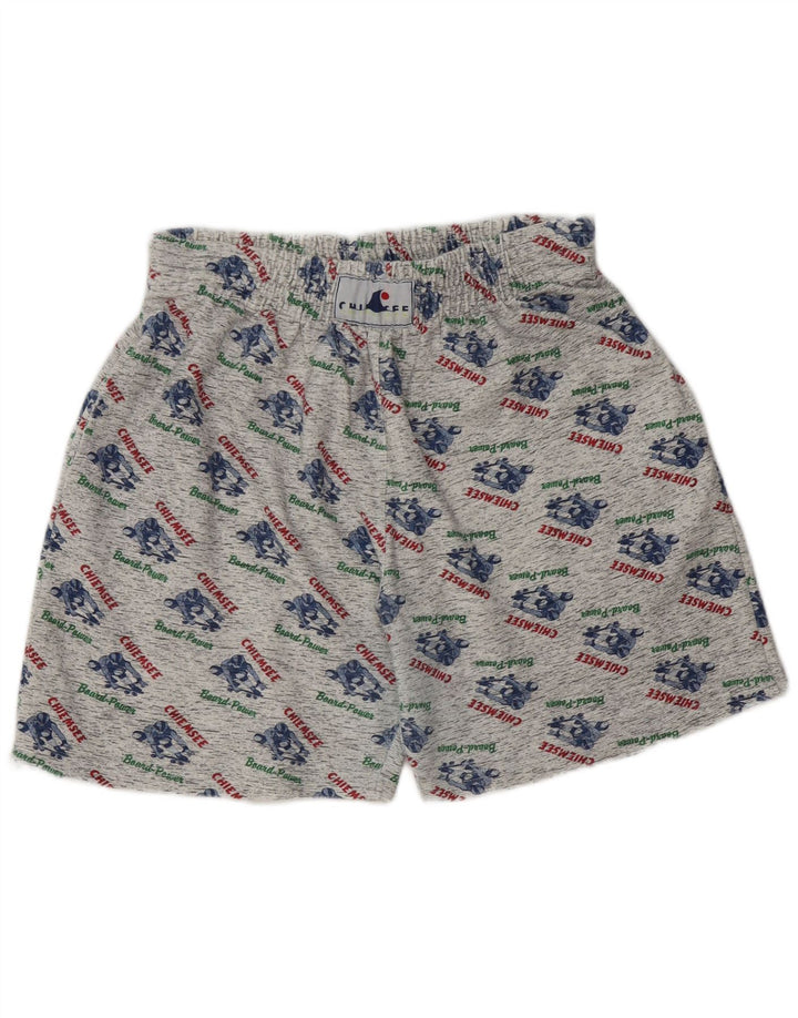 Pantaloni scurți sport grafic Chiemsee XL bumbac gri