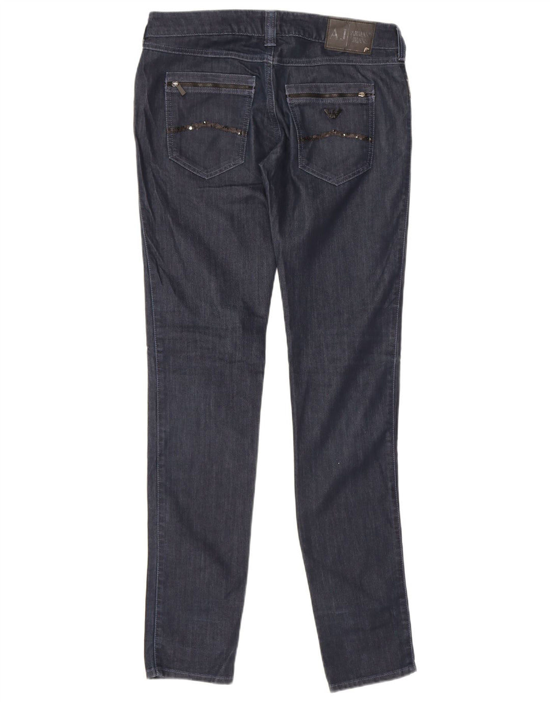 Blugi slim pentru femei Armani W30 L33 Bumbac bleumarin