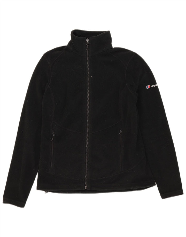 Jachetă fleece pentru femei Berghaus UK 12 Poliester mediu negru