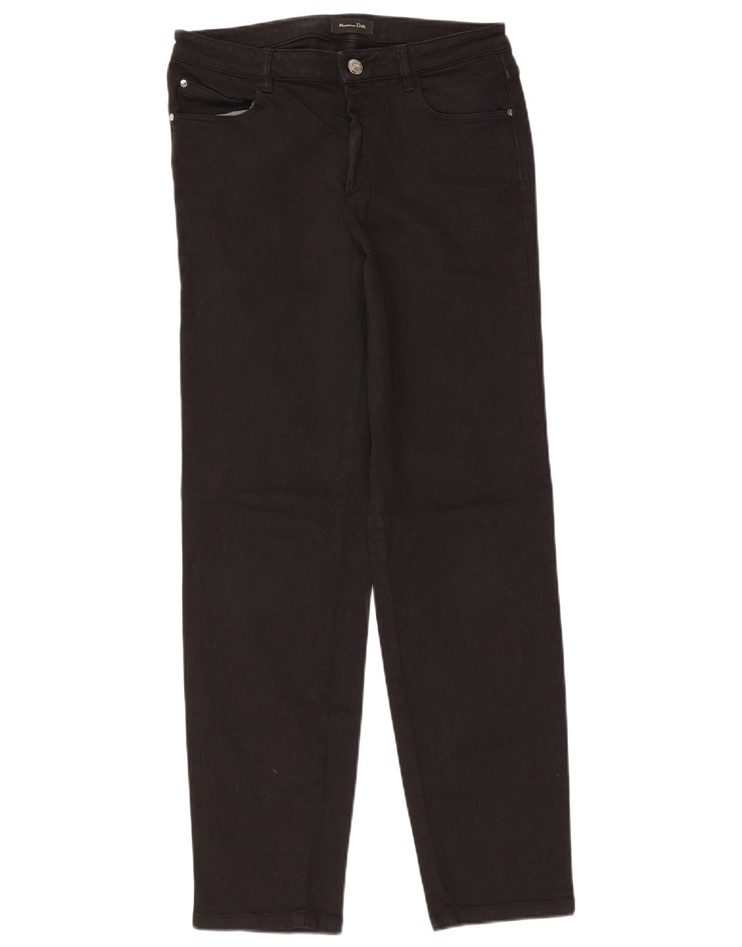 Massimo Dutti Blugi subțiri de damă EU 38 Mici W28 L28 Negri