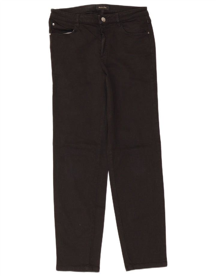 Massimo Dutti Blugi subțiri de damă EU 38 Mici W28 L28 Negri