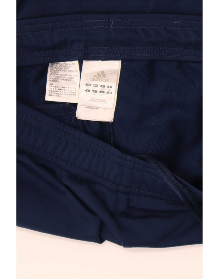 Pantaloni de trening Adidas pentru femei UK 12 Medium Blue Poliester