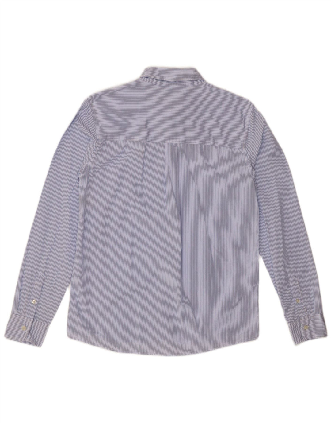 Cămașă BENETTON băieți 13-14 ani 3XL bumbac cu dungi albastre