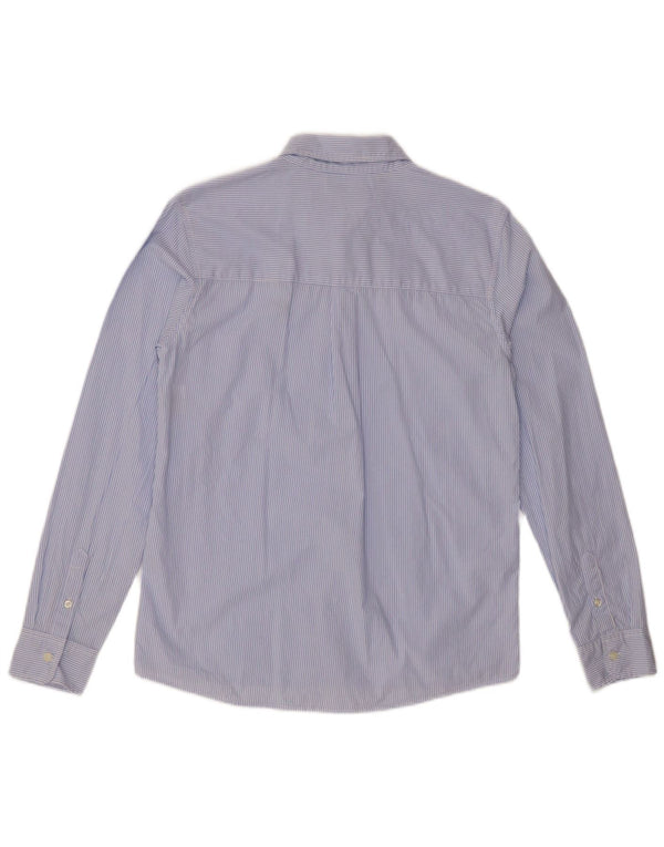 Cămașă BENETTON băieți 13-14 ani 3XL bumbac cu dungi albastre