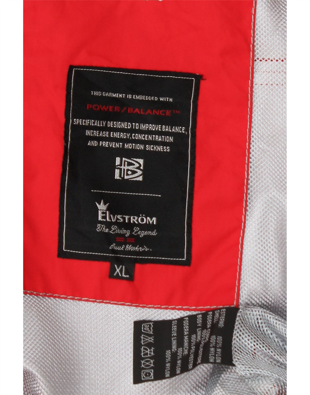 ELVSTROM Mens Bomber Jacket UK 42 XL Red Polyester Vintage Elvstrom and Second-Hand Elvstrom from Messina Hembry 