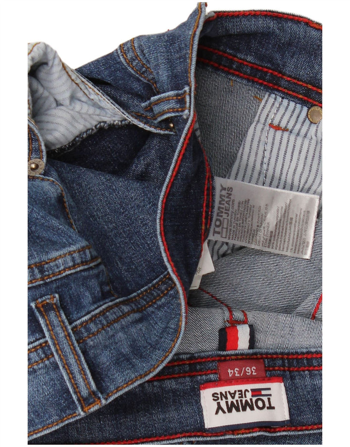 Blugi drepti pentru femei Tommy Hilfiger W36 L28 Bumbac albastru