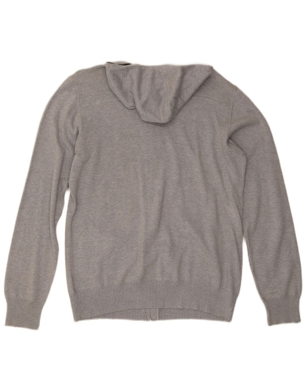 Pulover cardigan cu glugă pentru femei GAS UK 20 2XL bumbac gri