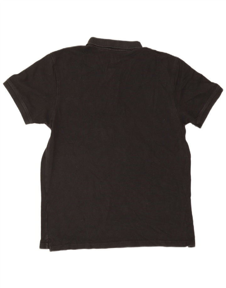 Tricou polo standard pentru bărbați Levi's, mare, negru, bumbac