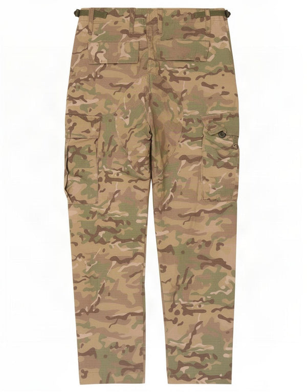 Pantaloni cargo drepți vintage pentru bărbați W28 L27 kaki camuflaj